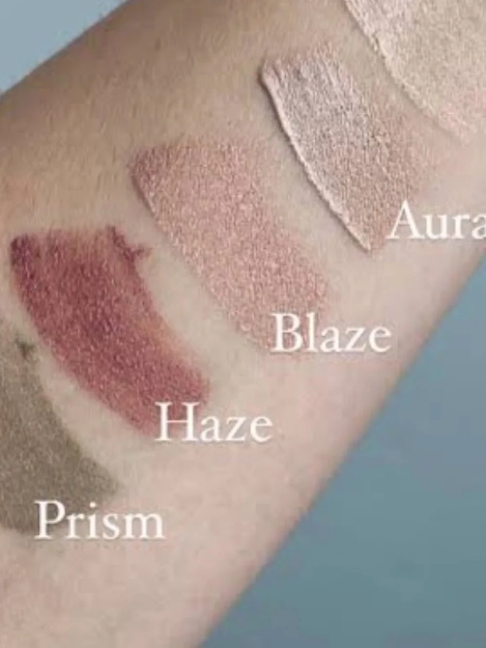Beautycounter AURA Liquid EYESHADOW Champagne Glow